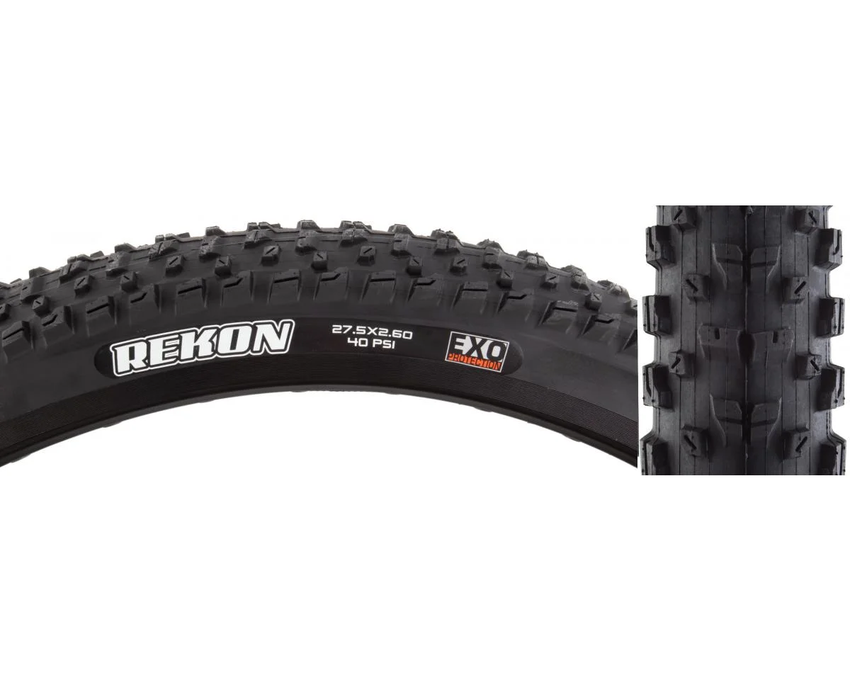 Maxxis Rekon Mountain Tire (Black) (27.5") (2.6") (EXO) (Wire) (Single)